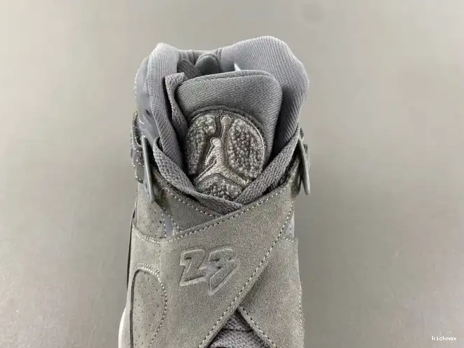 Cheap MAX Cool Jordan 8 305381-014 Retro Grey 0607
